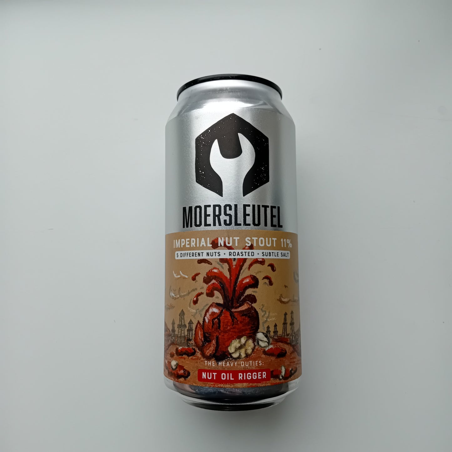 Moersleutel Nut Oil Rigger Imperial Nut Stout - 440ml - 11%
