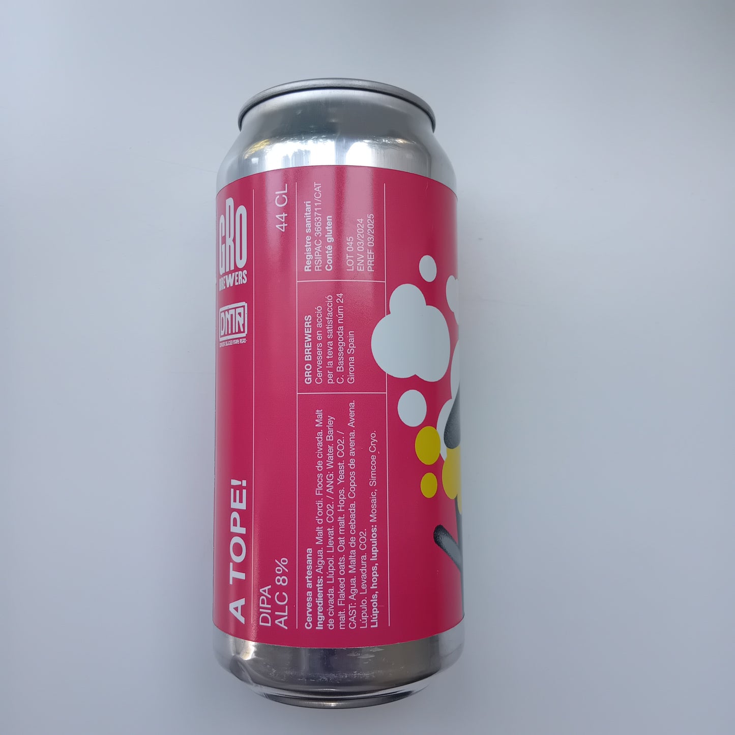 Gro A Tope DIPA - 440ml - 8,0%