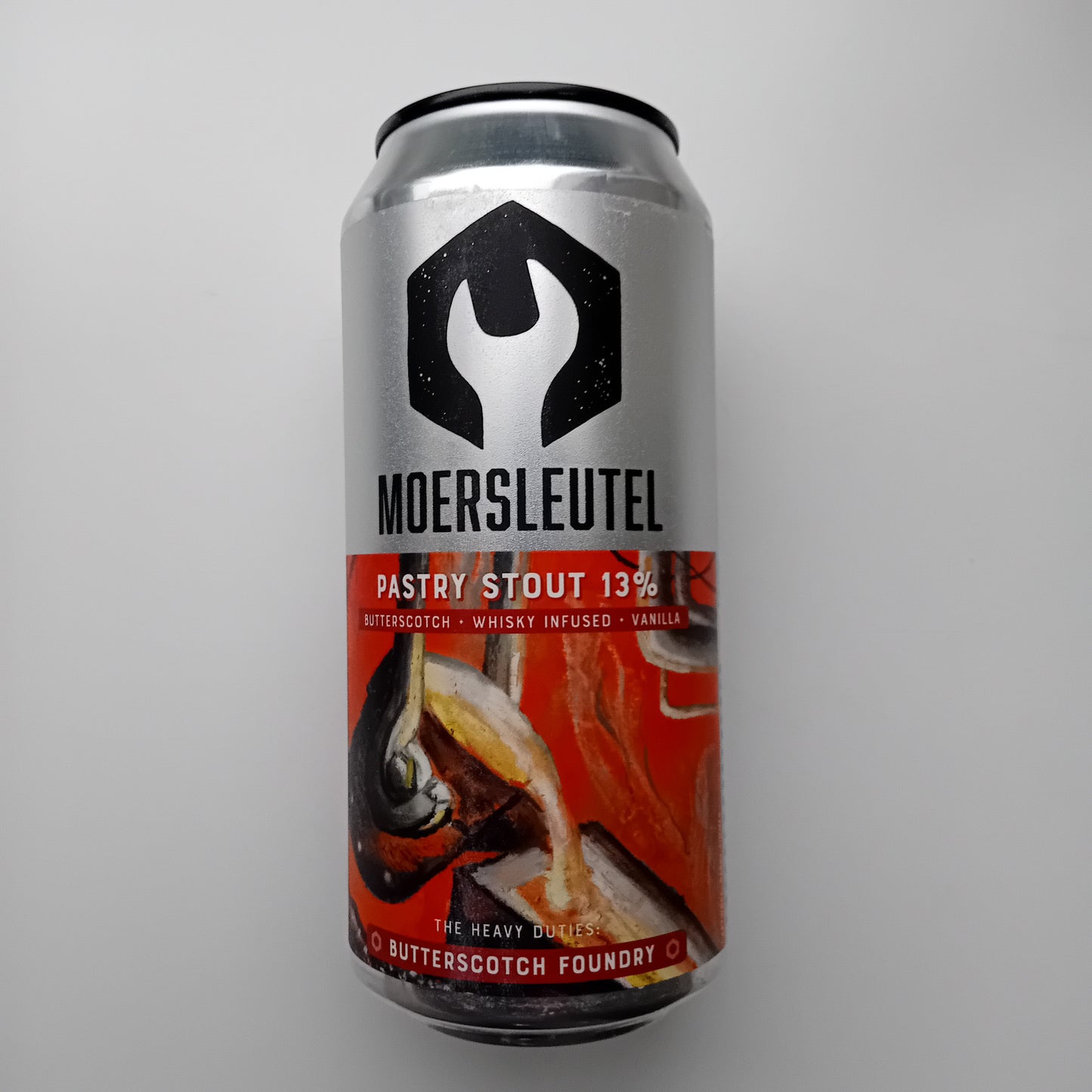 Moersleutel Butterscotch Foundry Whiskey Infused Pastry Stout - 440ml - 13%