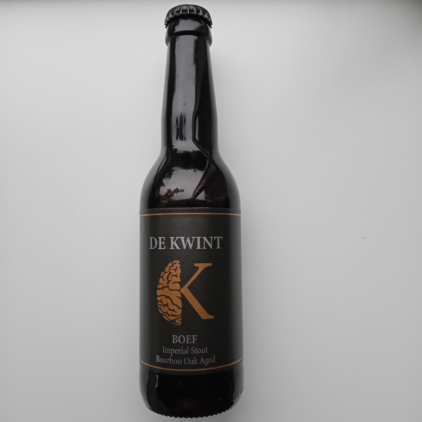 De Kwint Boef Imperial Stout Bourbon Oak Stout - 330ml - 12,8%