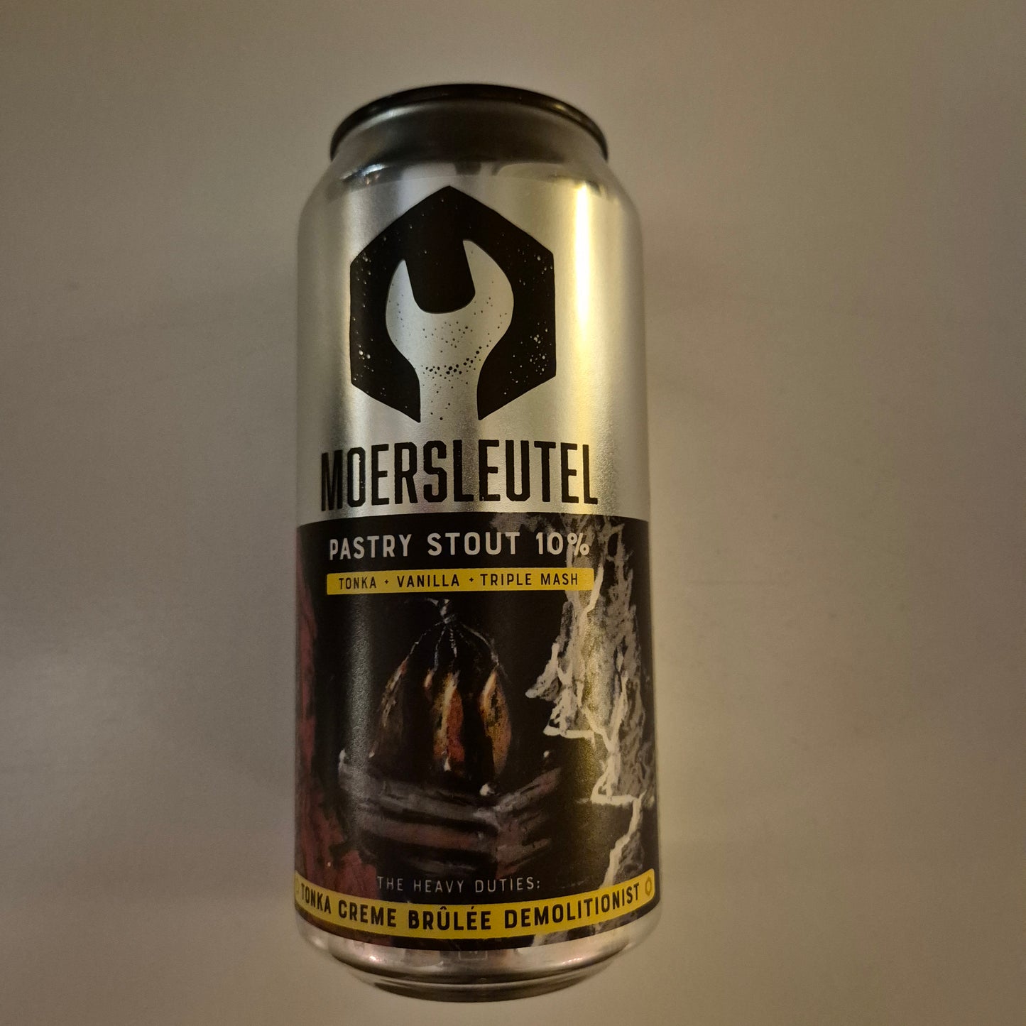 Moersleutel Tonka Creme Brulee Demolitionist Pastry Stout - 440ml - 10%