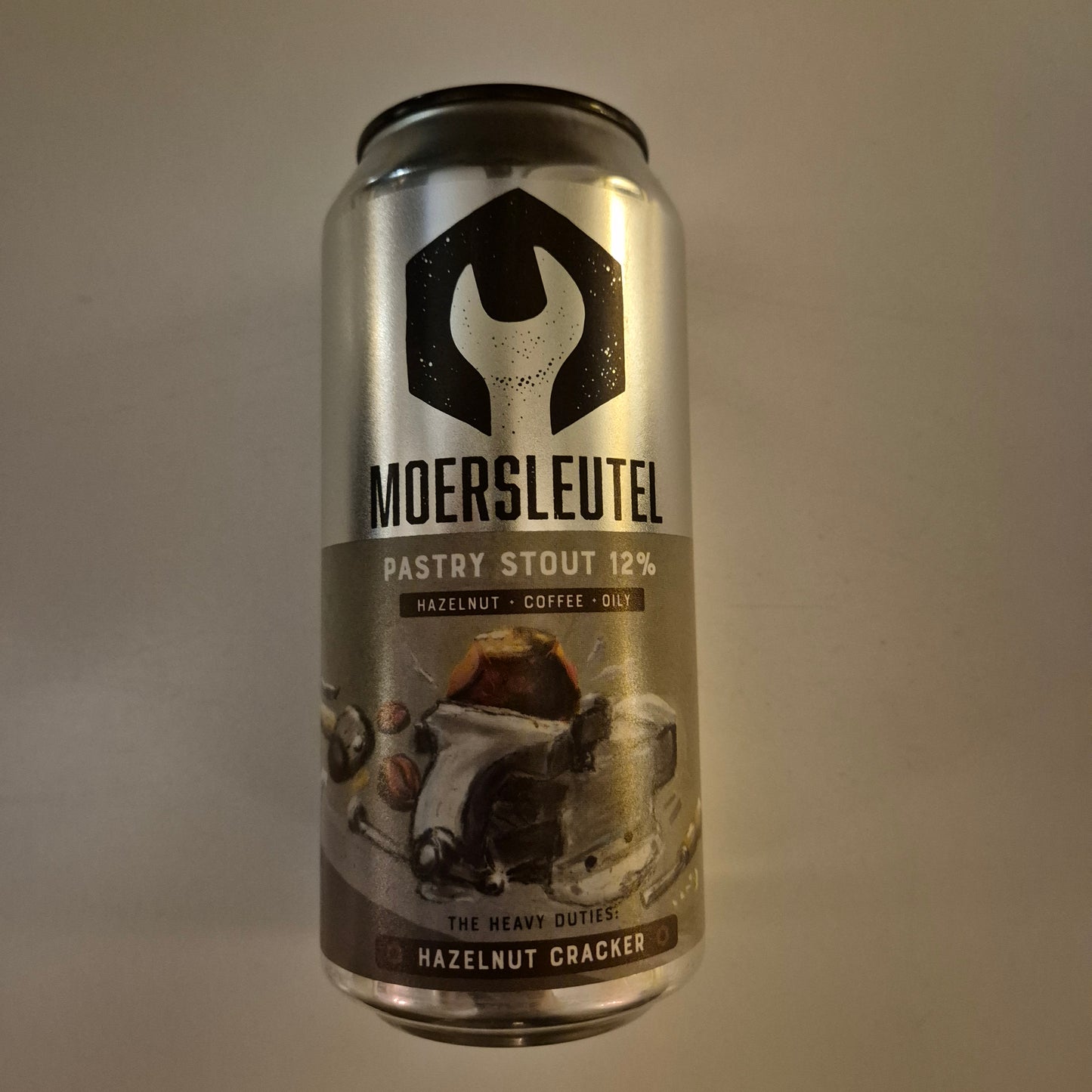 Moersleutel Hazelnut Cracker Pastry Stout - 440ml - 12%