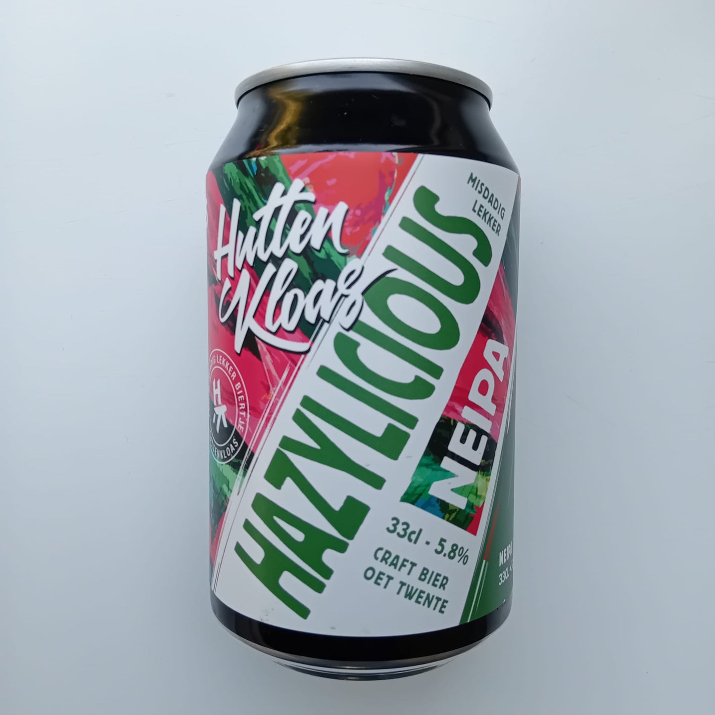 Huttenkloas Hazylicious NEIPA - 330ml - 5,8% - brouwerij Huttenkloas, Albergen