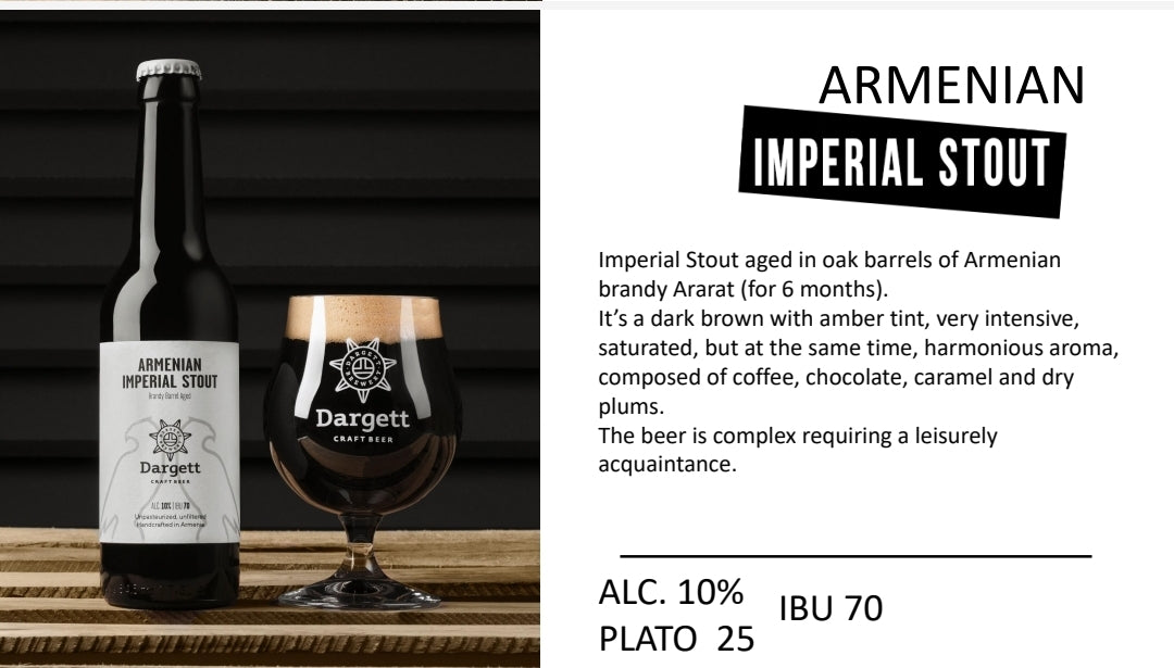 Dargett Imperial Stout - 330ml - 10%