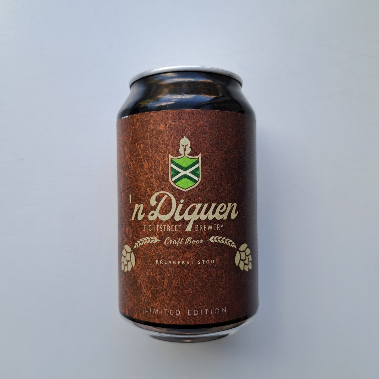 'N Diquen Breakfast Stout - 330 ml - 11% brouwerij Fightstreet Ulft