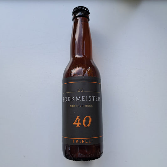 Fokkmeister 40 Tripel - 330ml - 8,5% - brouwerij Fokkmeister Vriezenveen