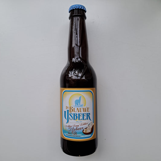 Lekker Lang Lekker Ijsbeer Weizen- Dubbelbock - 330ml - 8,3% - Brouwerij De Blauwe Ijsbeer Tilburg