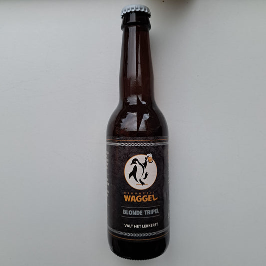 Brouwerij Waggel Blonde Tripel - 330ml - 8,5% - brouwerij Waggel Bovenkarspel
