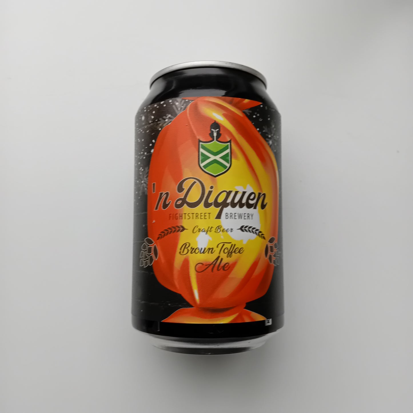 'N Diquen Brown Toffee Ale - 330ml - 7,0% - brouwerij Fightstreet Ulft