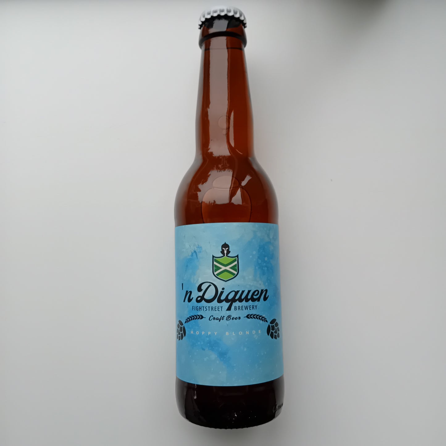 'N Diqeun Hoppy Blonde - 330ml - 6,8% - brouwerij Fightstreet Ulft