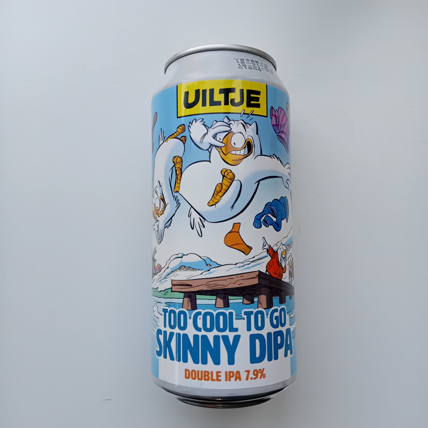 Uiltje Too Cool To Go Skinny DIPA - 440ml - 7,9% - brouwerij Uiltje Haarlem