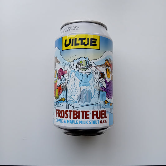 Uiltje Frostbite Fuel Stout - 330ml - 6,8% - brouwerij Uiltje Haarlem