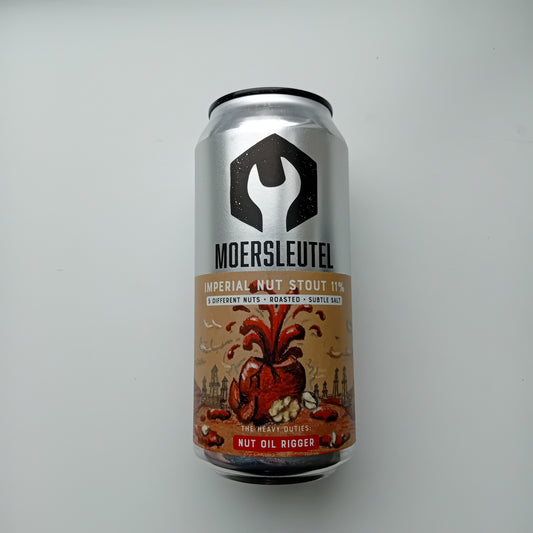 Moersleutel Nut Oil Rigger Imperial Nut Stout - 440ml - 11%