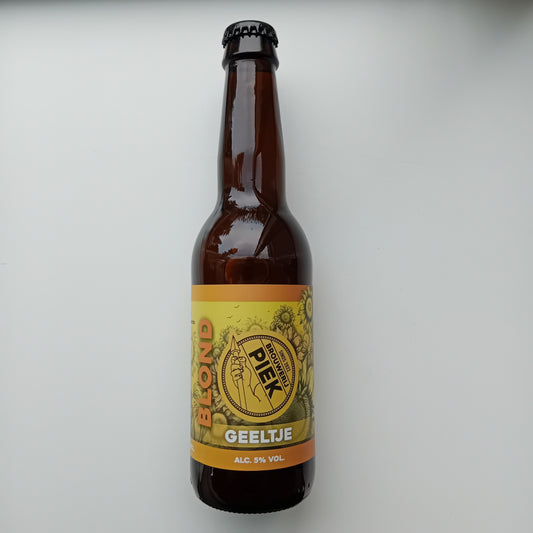 Piek Geeltje Blond - 330ml - 5,0% - brouwerij Piek Zaandam