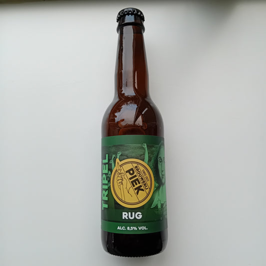 Piek Rug Tripel - 330ml - 8.5% - brouwerij Piek Zaandam