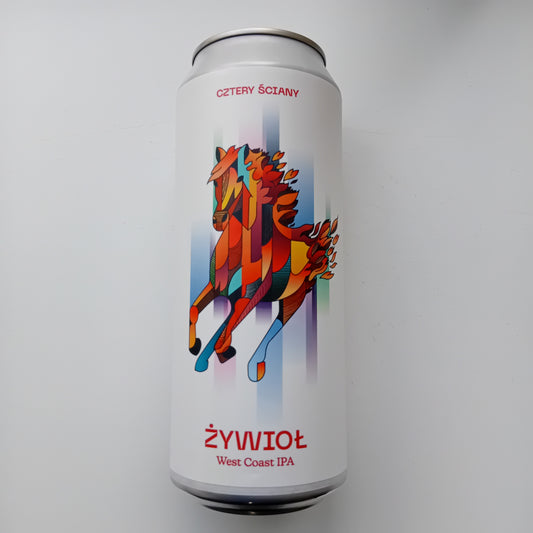 Cztery Scainy Zywiol West Coast IPA - 500ml - 6,8% (THT 31-10-2024)
