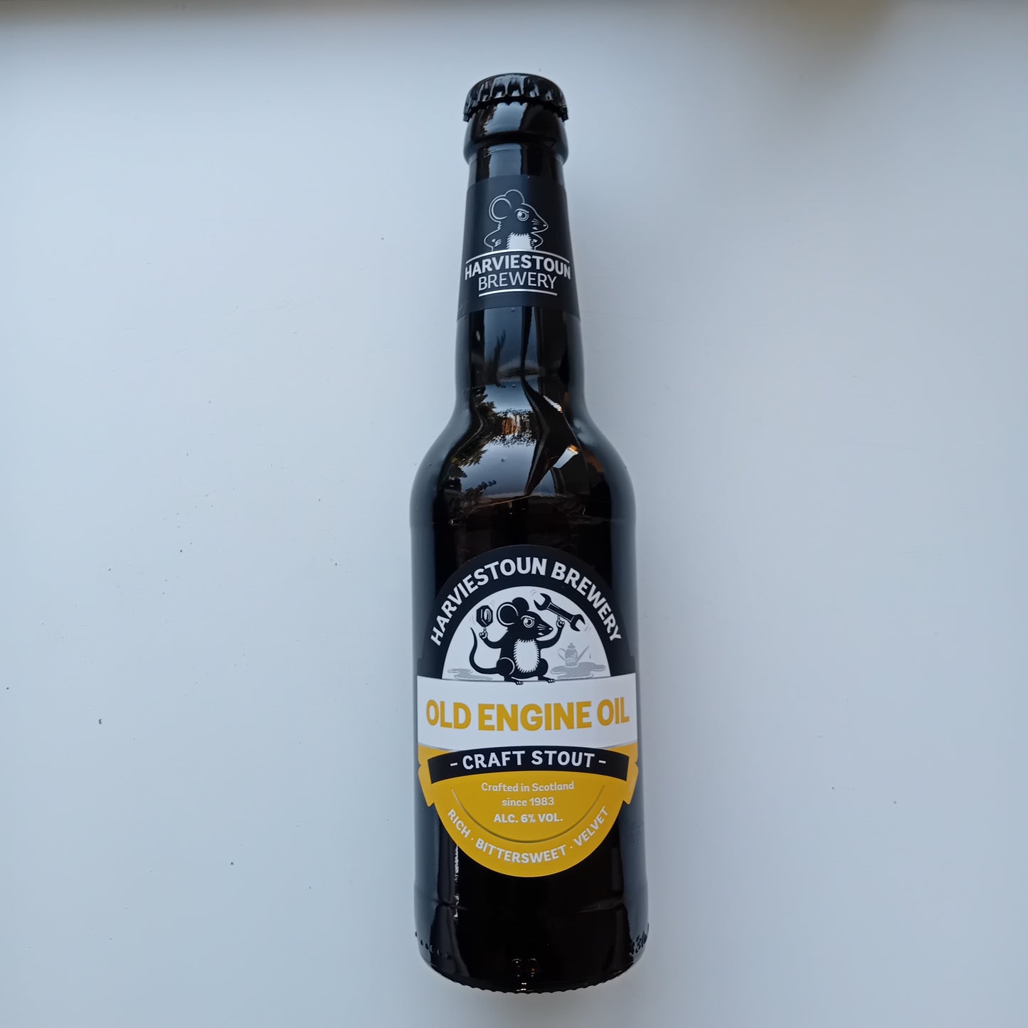 Harviestoun Old Engine Oil Stout - 330ml - 6,0%