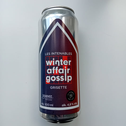 Zichovec Winter Affair Gossip Les Intenables Grisette - 500ml - 4.8%