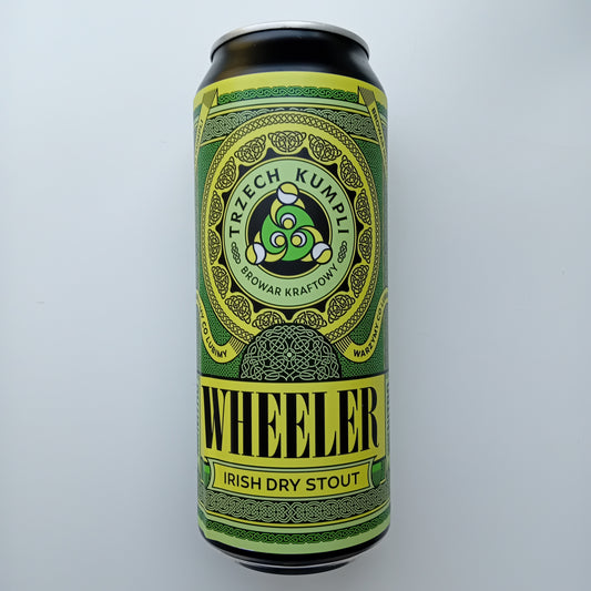 Trzech Kumpli Wheeler Irish Dry Stout - 500ml - 4,1%