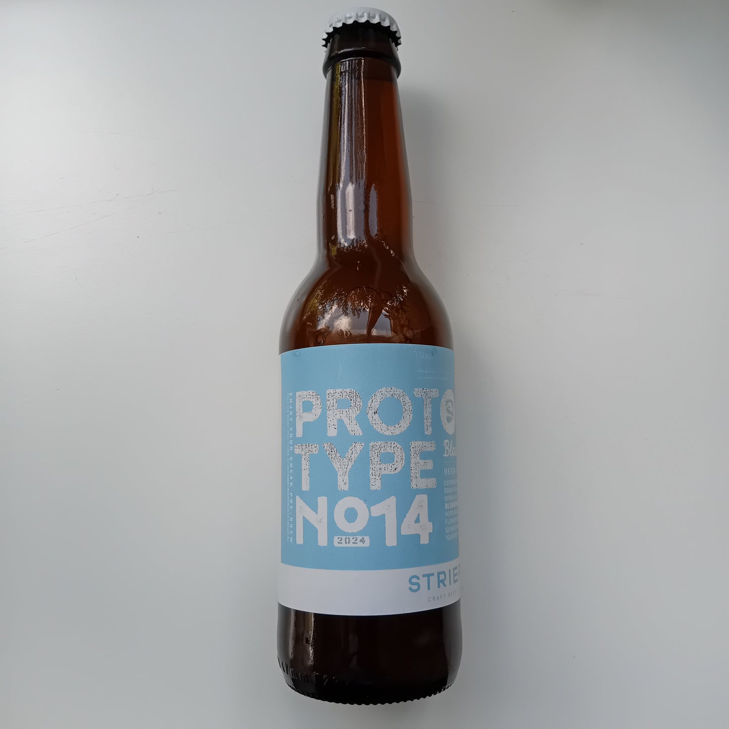 Strieper Prototype No 14 Blossoming Blonde - 330ml - 4,0% - brouwerij Strieper, Valkenswaard