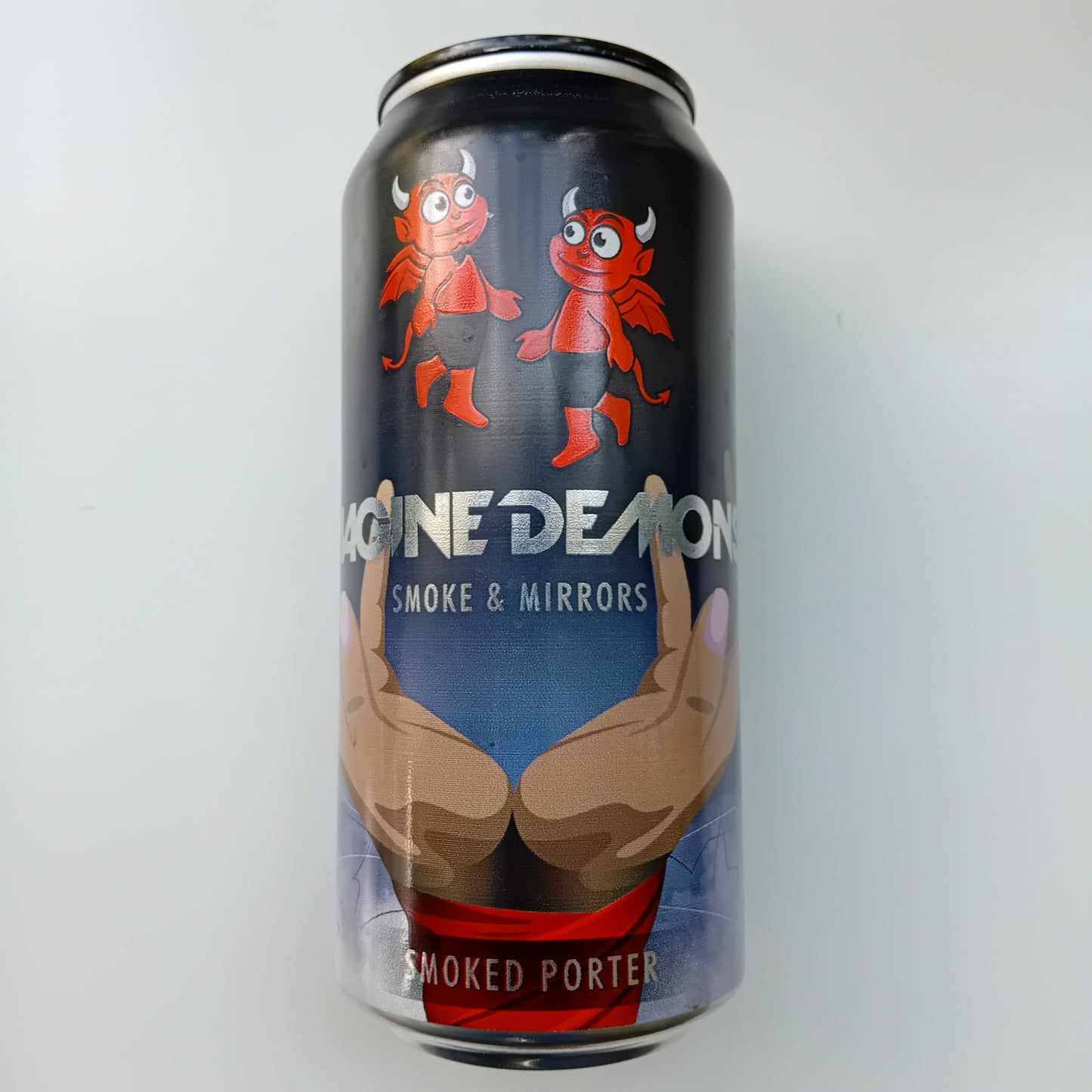 Imagine Demons Smoke & Mirrors Smoked Porter - 440ml - 6,4% - brouwerij Happy Demons Hoofddorp