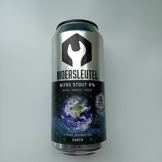 Moersleutel 8 years Earth Nitro Stout - 440ml - 8,0%