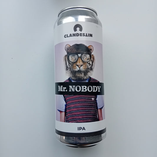 Clandestin Beer Mr. NOBODY Fruity IPA - 500ml - 6,5%