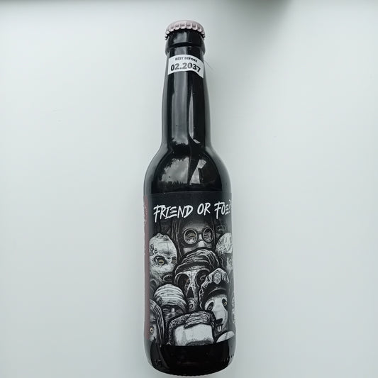 Browar Rockmill Friend or Foe Rum BA Peated Imperial Stout - 330ml - 12%