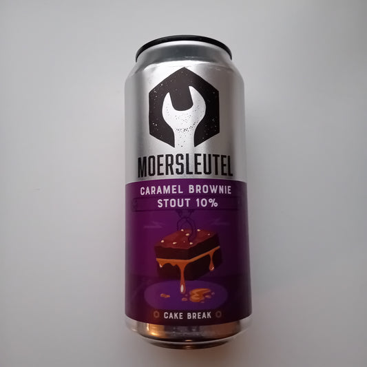 Moersleutel Cake Break Caramel Brownie Stout - 440ml - 10%