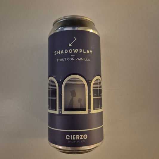 Cierzo Shadowplay Stout Con Vainilla - 440ml - 5.0%