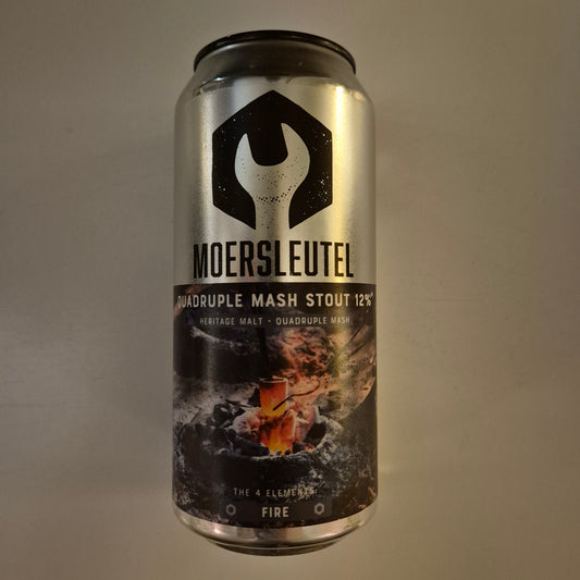Moersleutel Fire Quadruple Mash Stout - 440ml - 12%