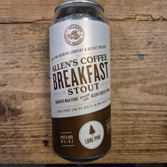 Lone Pine Allen's Coffee Breakfast Stout - 473ml