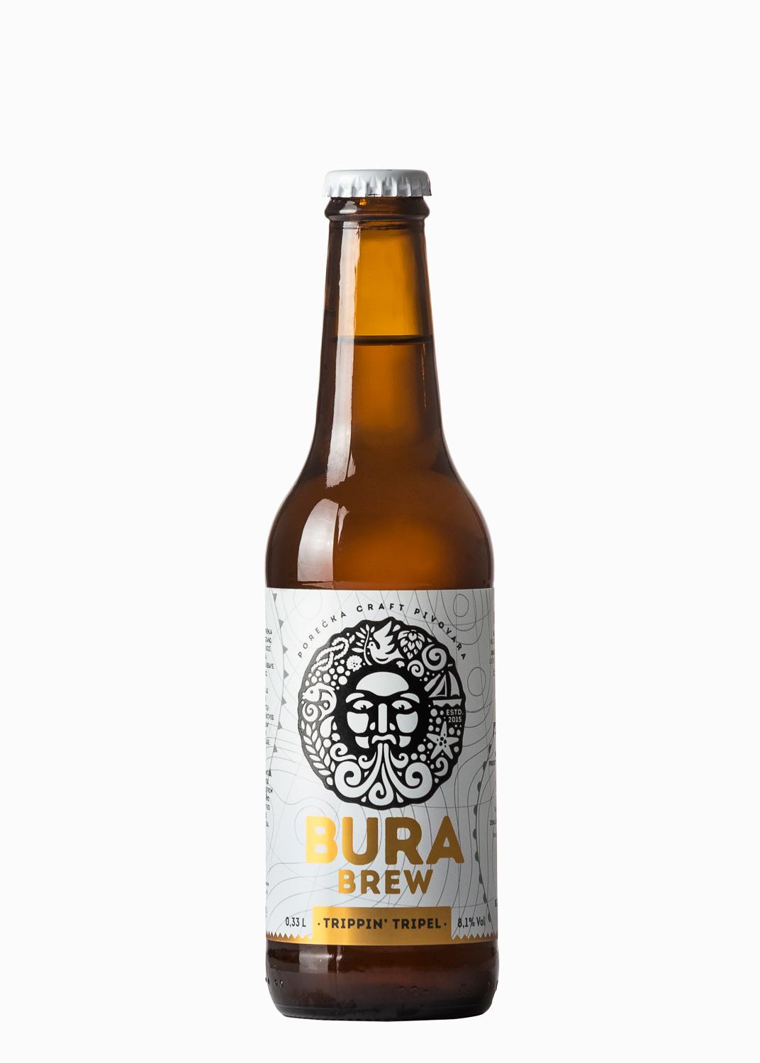 Bura Brew Trippin'Tripel - 330ml - 8,1%