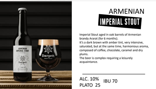 Dargett Imperial Stout - 330ml - 10%