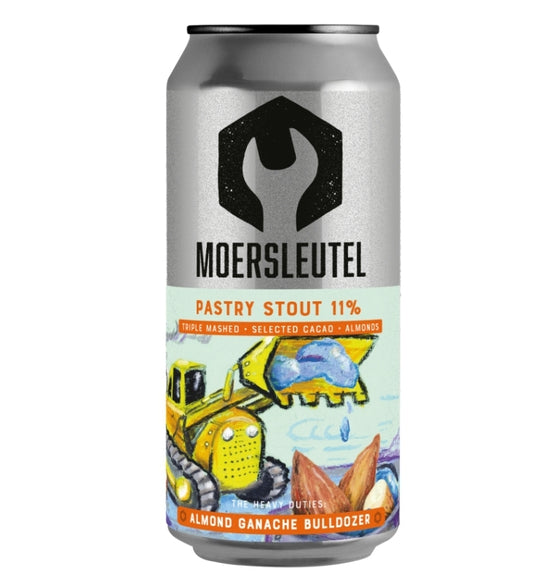 Moersleutel Almond Ganache Bulldozer Pastry Stout - 440ml - 11%
