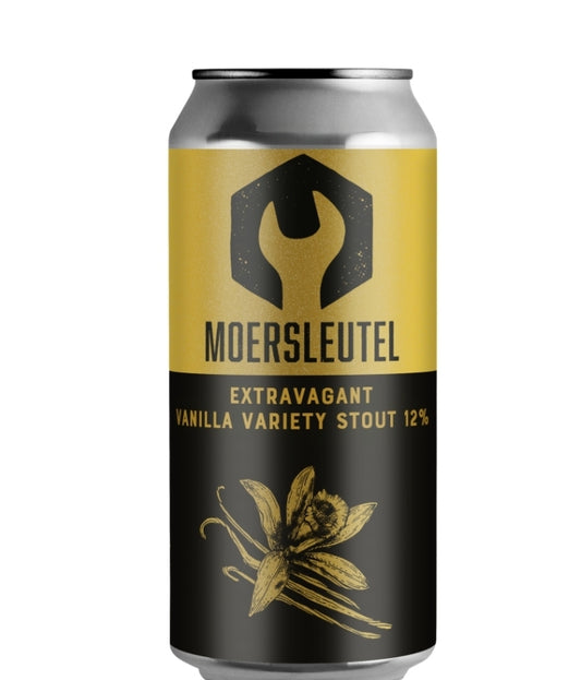 Moersleutel Extravagant Vanilla Variety Stout - 440ml - 12%