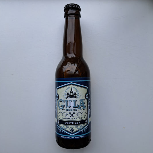 White Zen - 330ml - 6,2% - brouwerij Gula Beers, Meppel